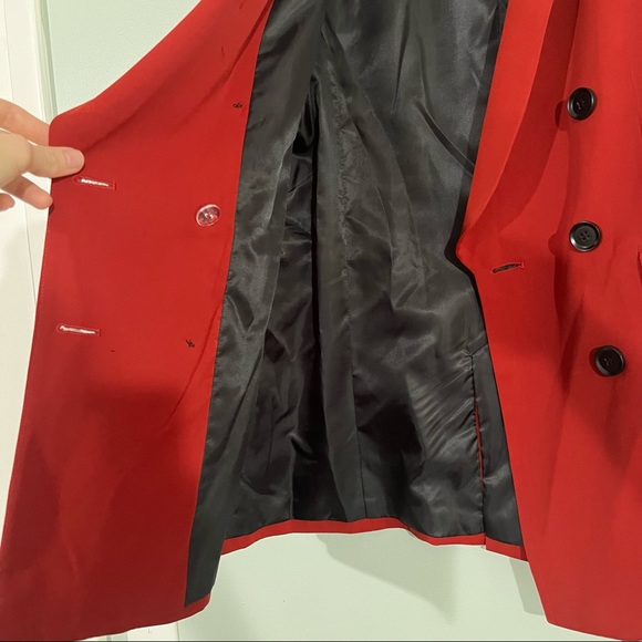 Strut & Bolt size Small red orange blazer - Picture 10 of 12